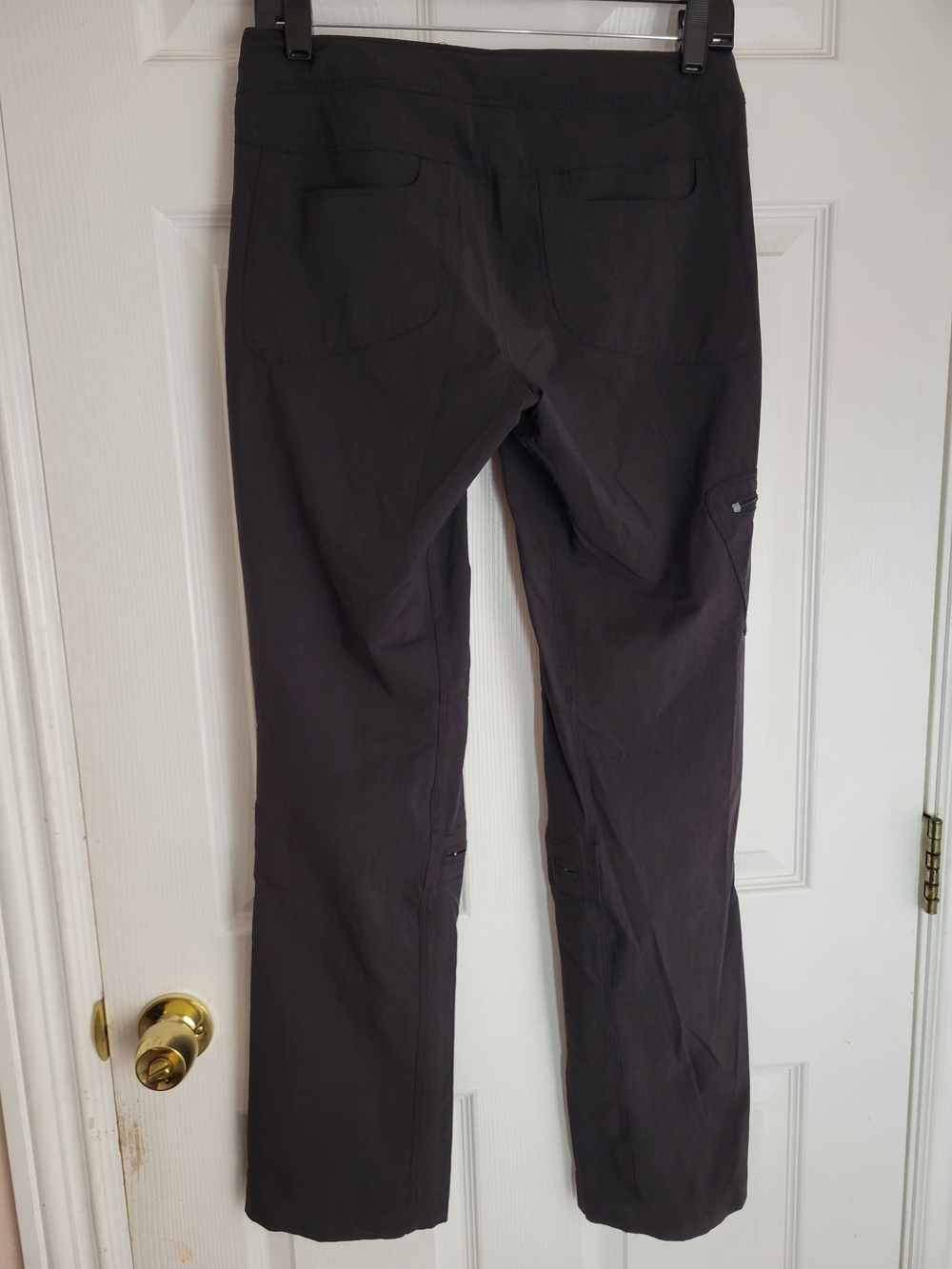 The North Face Roll Up Hiking Pants Women's Size S Dark Gray Cargo Outdoor - Picture 6 of 9